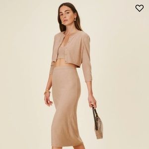 Reformation Janice Set Gently Worn